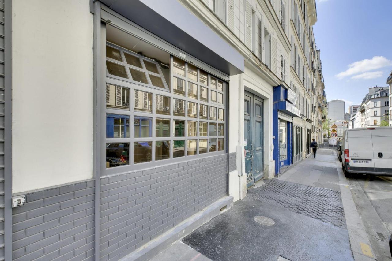 Bright Charming Modern Studio By Dreamy Canal St Martin 10Eme Metro Goncourt Apartment ปารีส ภายนอก รูปภาพ