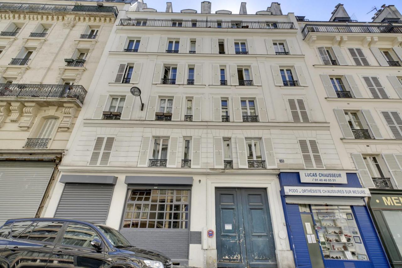Bright Charming Modern Studio By Dreamy Canal St Martin 10Eme Metro Goncourt Apartment ปารีส ภายนอก รูปภาพ