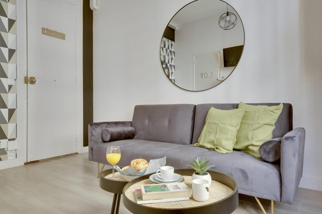 Bright Charming Modern Studio By Dreamy Canal St Martin 10Eme Metro Goncourt Apartment ปารีส ภายนอก รูปภาพ
